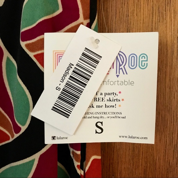 LuLaRoe Madison Skirt Size Small NWT - Picture 3 of 4